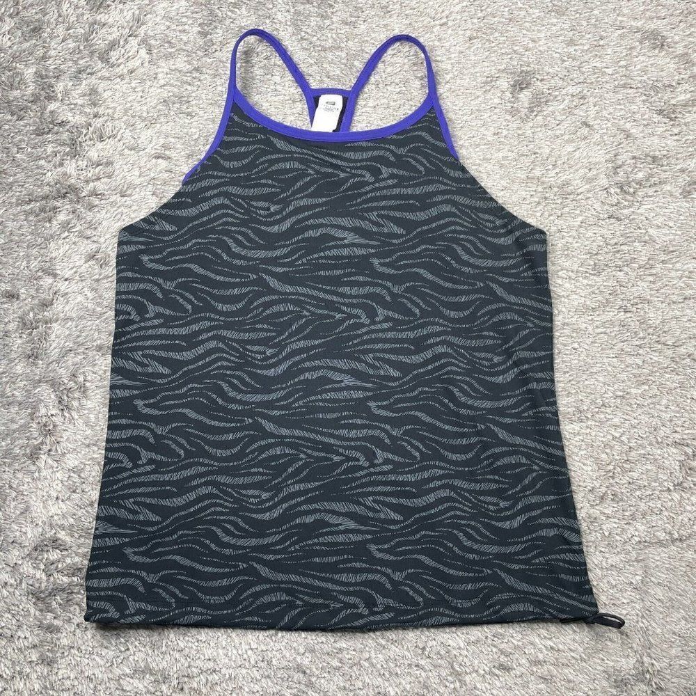 Fabletics Norwalk Tank Purple Zebra NEW - Picture 2 of 10